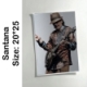 تابلو عکس سانتانا - سایز 25*20