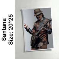 تابلو عکس سانتانا - سایز 25*20
